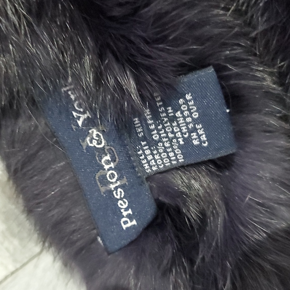 Purple Rabbit Fur Accessory - Picture 4 of 9